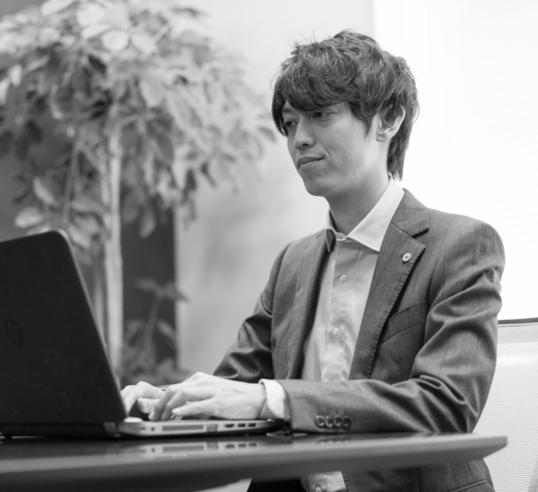 インタビュー風景