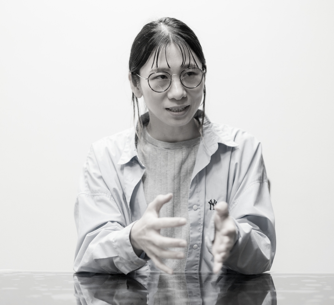 インタビュー風景